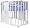 Incanto Кроватка детская 9 в 1 "Морячки" Gio / цвет белый