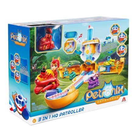 Petronix Игровой набор Патроллер 3 в 1