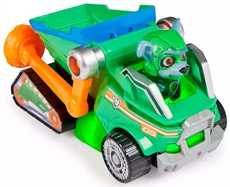 игрушка Paw Patrol Игровой набор Машинка с фигуркой Рокки, 18 см