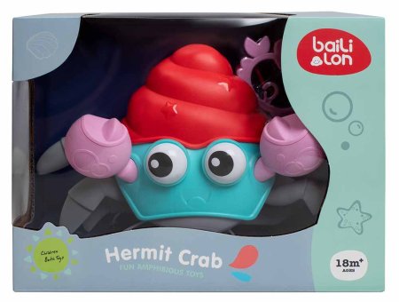 Развивающая игрушка-каталка "Краб"