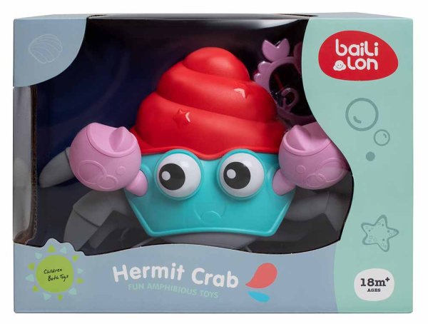 Развивающая игрушка-каталка "Краб"