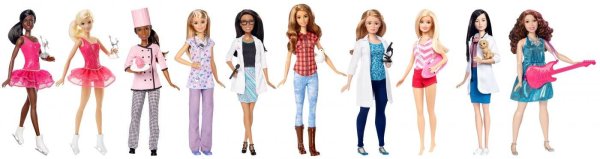 Barbie Кукла из серии «Кем быть?» Барби / в ассортименте