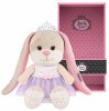 Maxitoys Мягкая игрушка Jack&Lin, Зайка Лин в платье с короной, 20 см