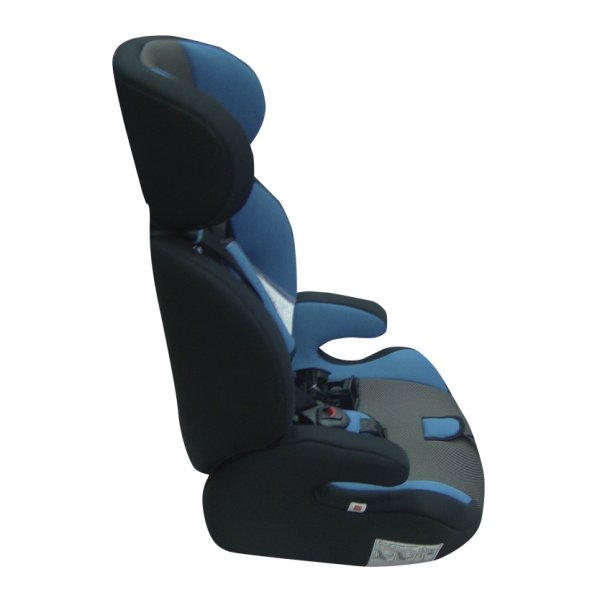 Детское автомобильное кресло «Bambino moretti» / 9-36 кг / чёрно-синий карбон