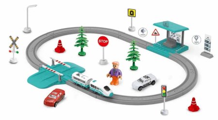 1Toy Железная дорога InterCity Express Городок