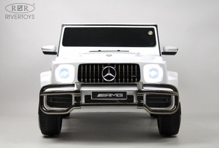 Rivertoys Электромобиль Mercedes-AMG G63 / цвет белый