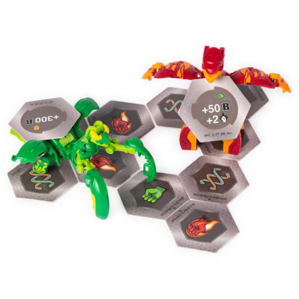 игрушка Spin master стартовый игровой набор bakugan (3 бакугана) / разноцветный