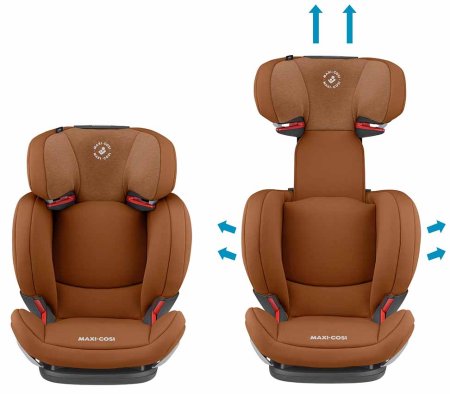 Maxi-Cosi Автокресло RodiFix Air Protect (15-36 кг) / цвет Authentic Cognac (коричневый)