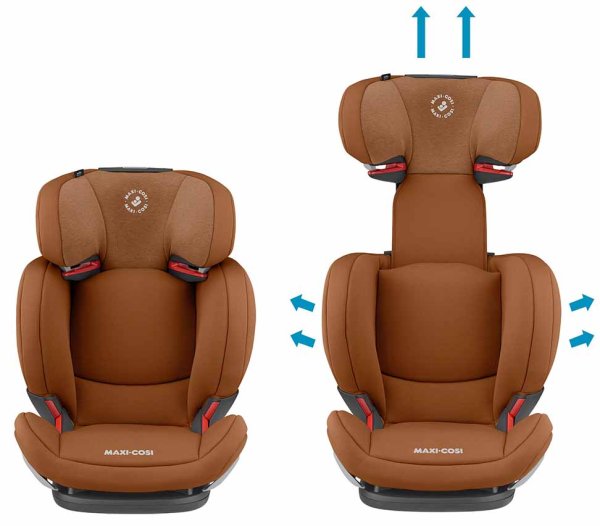 Maxi-Cosi Автокресло RodiFix Air Protect (15-36 кг) / цвет Authentic Cognac (коричневый)