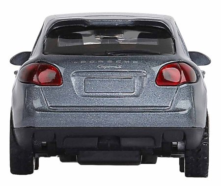 Автопанорама Инерционная металлическая машинка Porsche Cayenne S / цвет серый перламутр