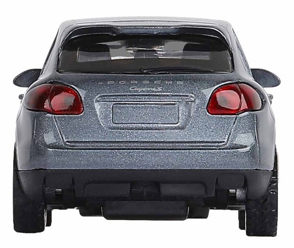 Автопанорама Инерционная металлическая машинка Porsche Cayenne S / цвет серый перламутр
