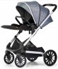 Babylux Коляска 2 в 1 XR / цвет серый, рама серебро