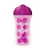 Chicco Чашка-поильник Active Cup 2 в 1, 266 мл, 14+ мес / цвет сиреневый, розовый