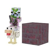 Фигурка Майнкрафт Minecraft фигурка Pigman Jockey