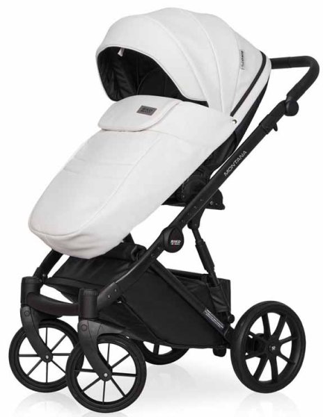 Riko Basic Коляска 2 в 1 Montana Ecco / цвет White (белый)