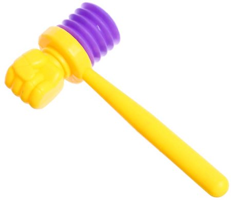 Каталка на палке "Световой самолетик"