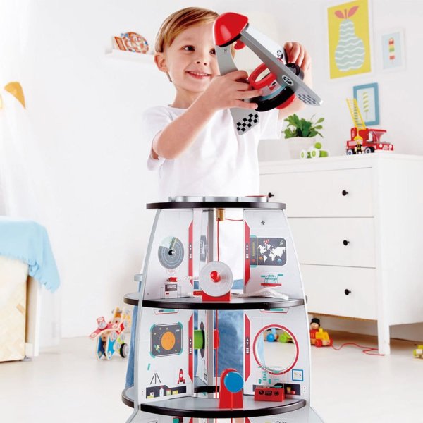 Hape Игровой набор Четырехступенчатый космический корабль