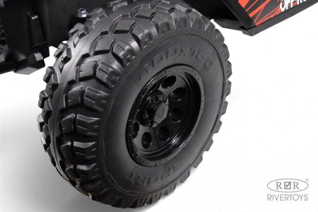 (н/м)A707AA Детский электромобиль LUX NEW 4WD  (Зеленый)