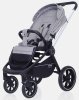 MowBaby Коляска 3 в 1 Zoom PU / цвет Silver Beige (бежево-серый, рама серебро)