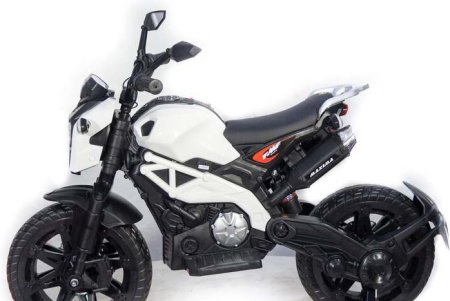 Toyland Электромобиль мотоцикл Moto Sport / цвет белый