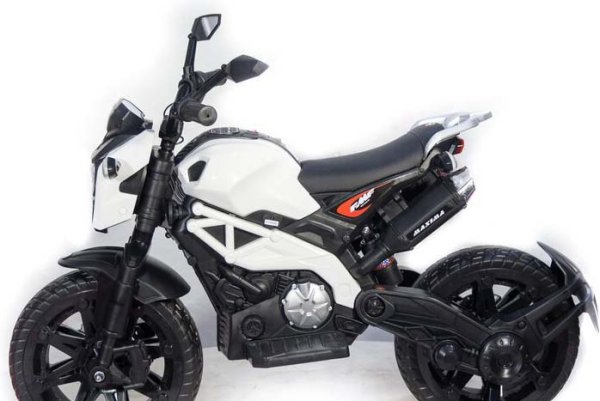Toyland Электромобиль мотоцикл Moto Sport / цвет белый