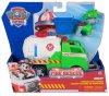 Paw Patrol Набор Щенячий патруль Пожарные спасатели машинка с фигуркой Рокки, 18 см