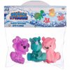 Abtoys Веселое купание Набор игрушек для ванны, 3 предмета (львенок,медвежонок, носорог)