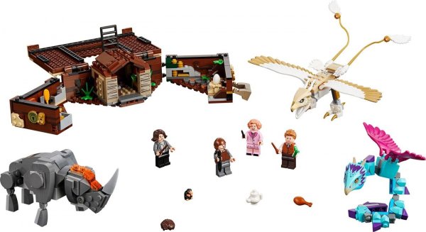 Lego Конструктор Гарри Поттер Чемодан Ньюта Саламандера
