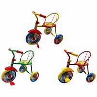 Трёхколёсный детский велосипед Три кота, цвет в ассортименте
