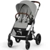 Коляска Cybex Balios S Lux SLV 3в1(+дожд) (Stone Grey)
