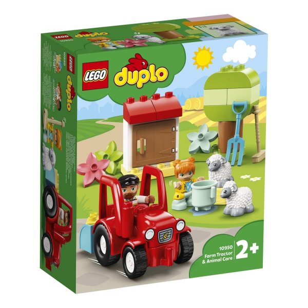 LEGO DUPLO Конструктор "Фермерский трактор и животные"