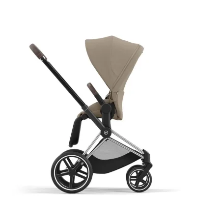 Коляска Cybex Priam IV Chrome Brown 2в1,+ спаль блок (Cozy Beige)