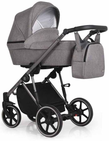 Bambini Moretti Коляска 2 в 1 Tirreno / цвет серый