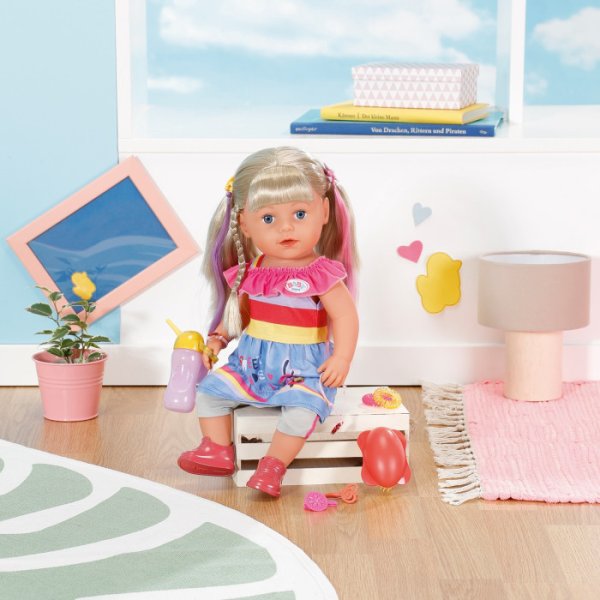 Zapf Creation Интерактивная кукла Baby born "Сестричка", 43 см