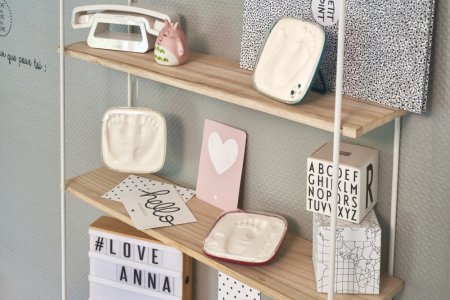 Baby Art Коробочка для отпечатка Hello Baby бирюзовый