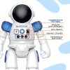 (м)Робот интерактивный "Космонавт", русское озвучивание, упр жестами, аккумулятора SL-05940   908684