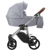 Bebetto Детская коляска 2 в 1 Luca / цвет серый 12, рама серая