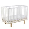 Polini kids Кроватка детская Simple 340 / белый- натуральный