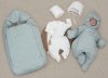 KinDerLitto Комплект на выписку зимний "Акварель.Вышивка Медвежонок", 5 предметов