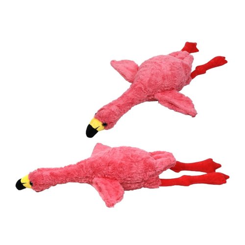 Юг-Тойз Мягкая игрушка-подушка Фламинго / цвет розовый, белый