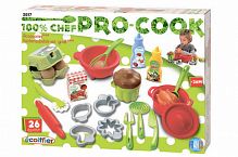 100% Chef Набор детской посудки с продуктами 26 предметов