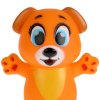 КАПИТОШКА Игрушка для ванны собачка 9 см, в сетке,в кор.2*240шт