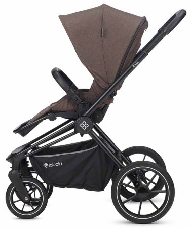 Labala Коляска 2 в 1 Raiz 2023 / цвет Choco brown (коричневый)