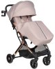Farfello Kоляска прогулочная Comfy Go Comfort / цвет Greige Black Chrome (бежево-серый, черная рама)