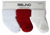 Belino Носки с отворотами для девочки, 3 штуки