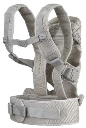 Babyrox Рюкзак-переноска Comfort 3D Mesh / цвет серебряный
