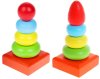 Alatoys Развивающая игрушка пирамидка "Колечки"