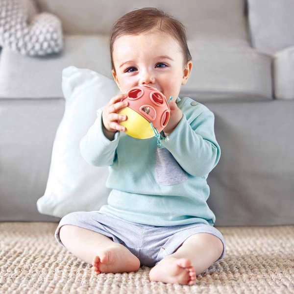 Hape Погремушка - неваляшка "Божья коровка"