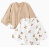 90123, Рубашка детская (beige&bears) (р.62-68)