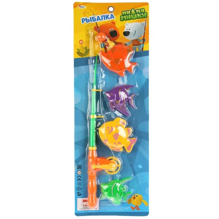 ИГРАЕМ ВМЕСТЕ Игра рыбалка Ми-ми-мишки блист.19*43*3см, в кор.2*90шт